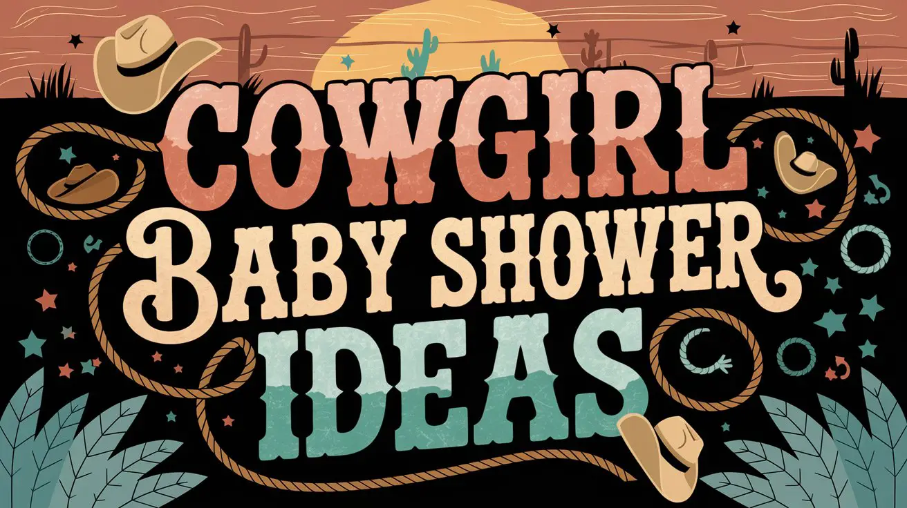 Cowgirl Baby Shower Ideas