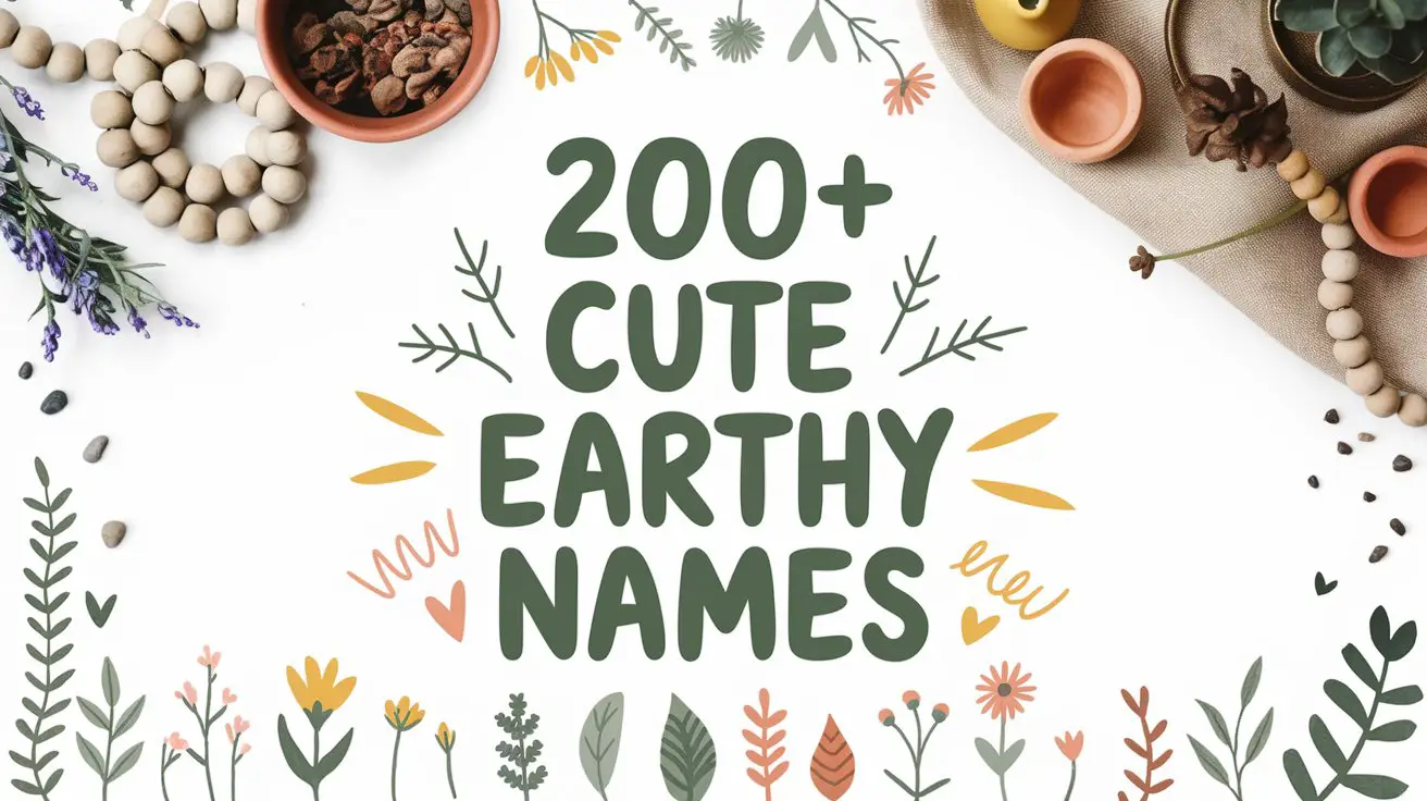 Cute Earthy Names