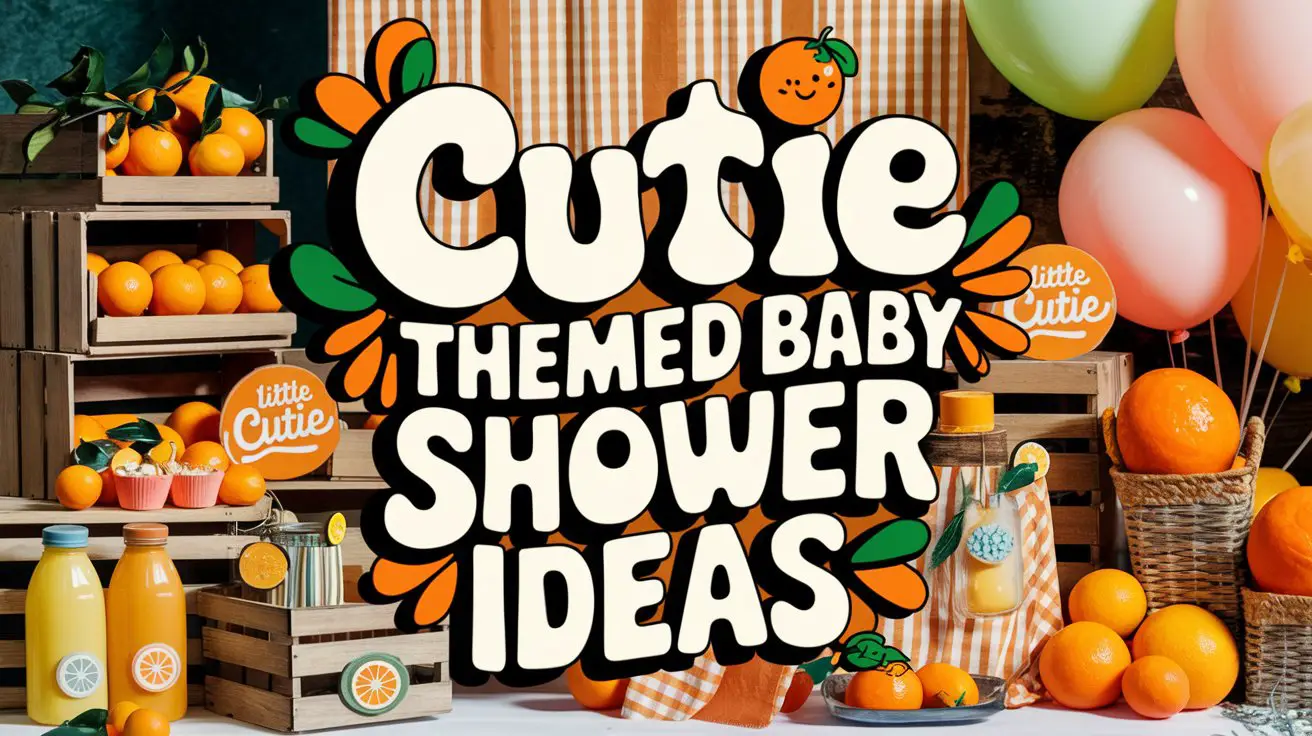 Cutie Themed Baby Shower Ideas