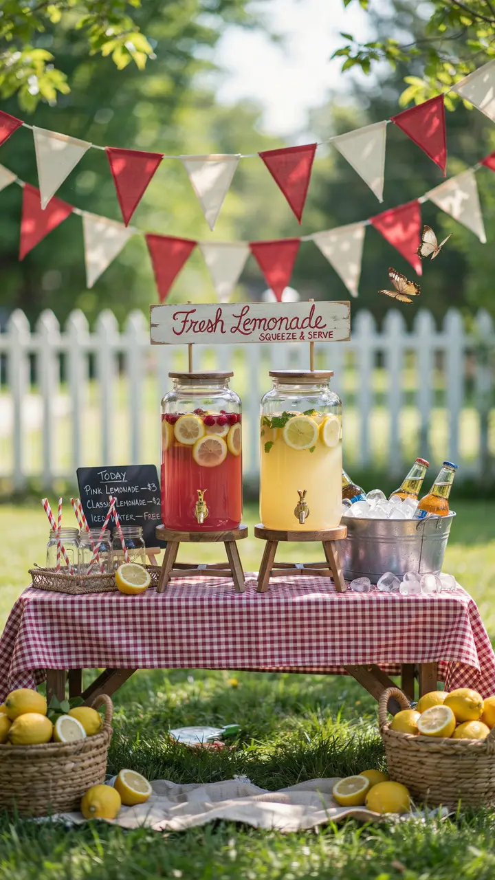 DIY Mason Jar Lemonade Stand