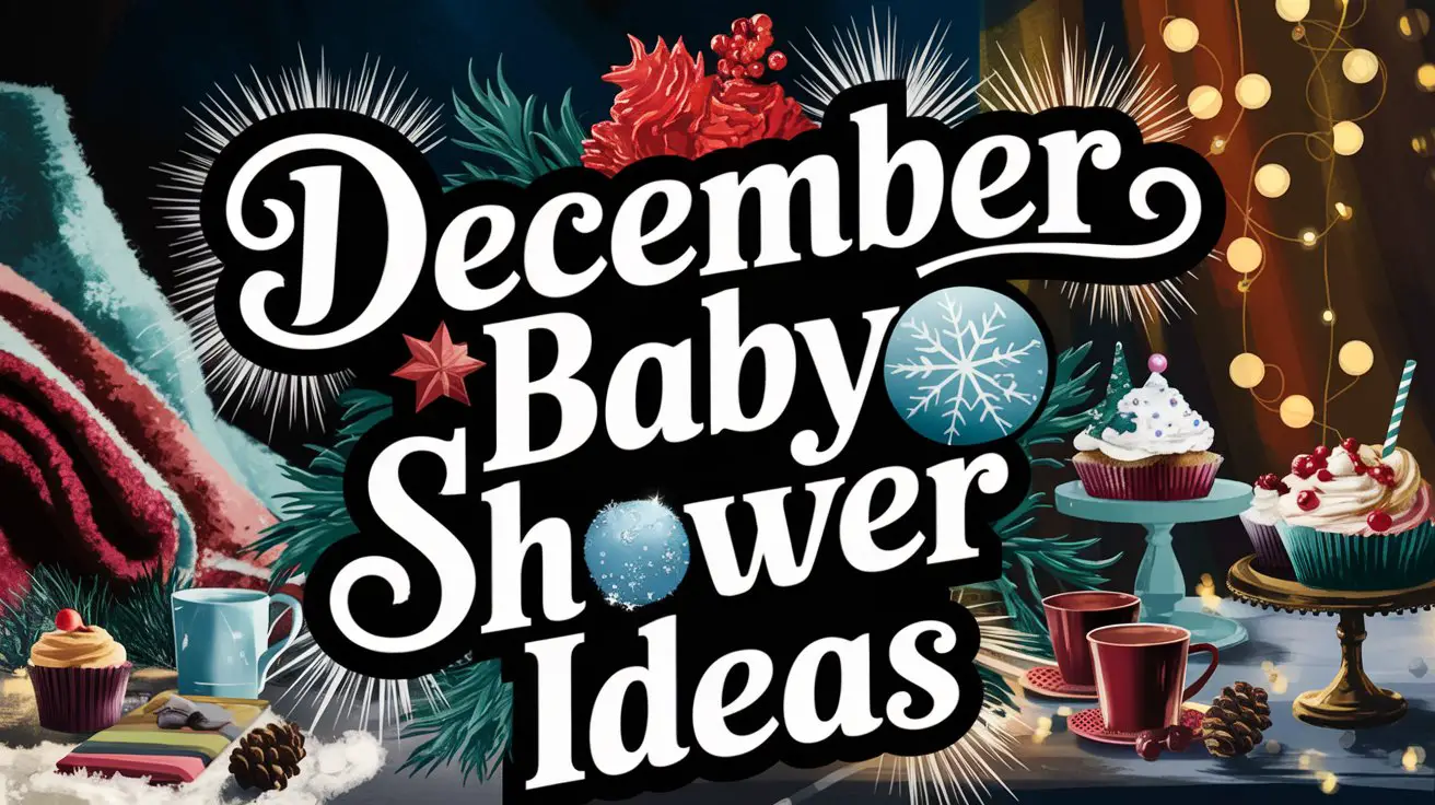 December Baby Shower Ideas