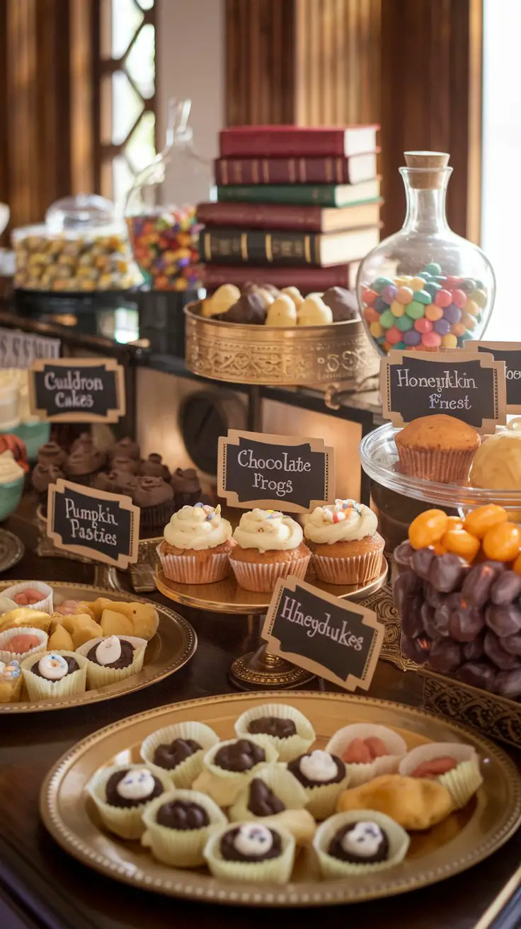 Diagon Alley Food Labels