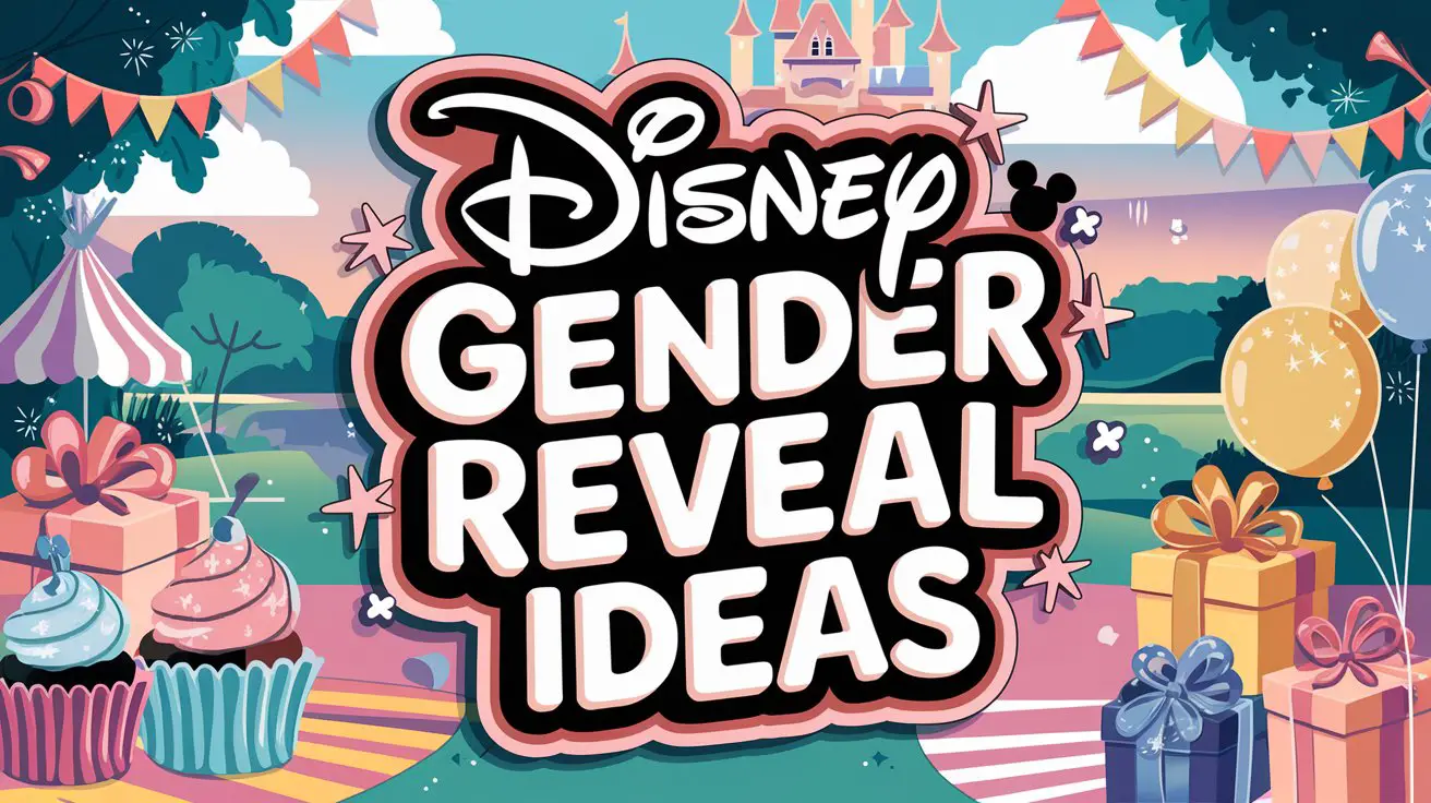 Disney Gender Reveal Ideas