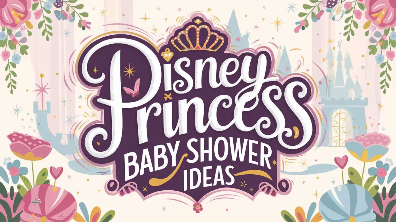 Disney Princess Baby Shower Ideas