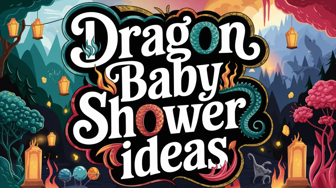 Dragon Baby Shower Ideas