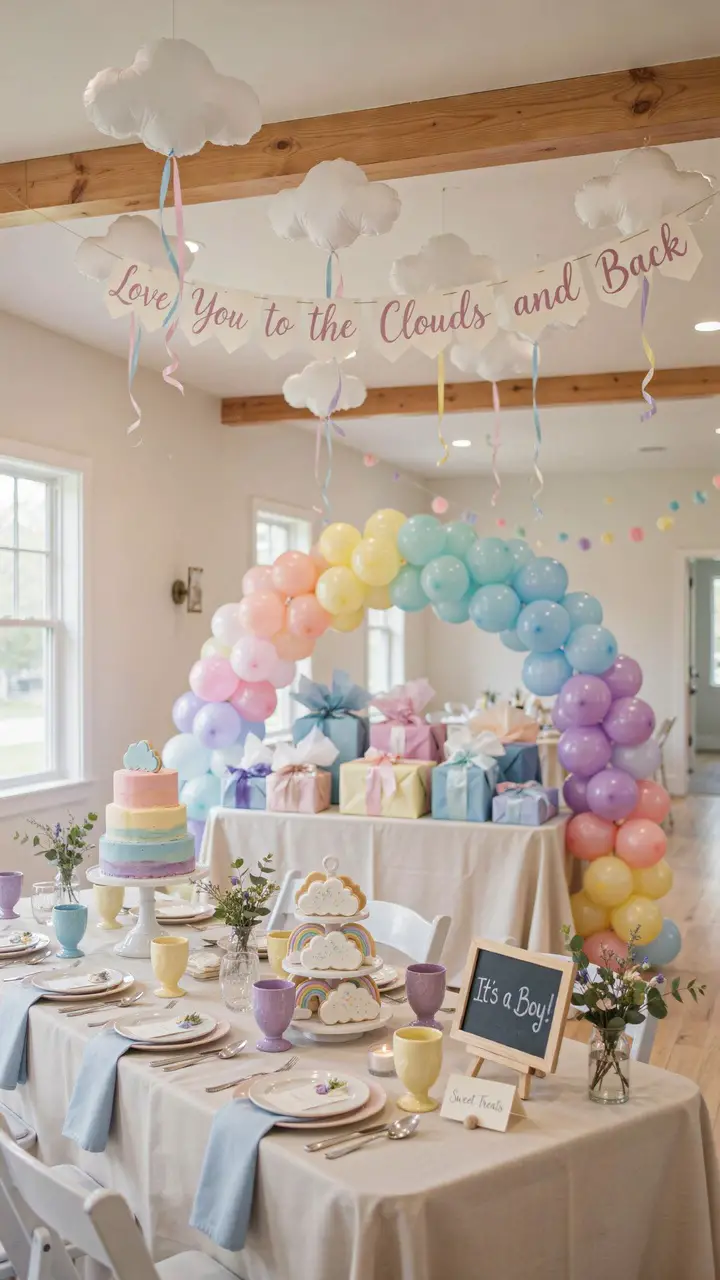 Dreamy Cloud and Rainbow Theme