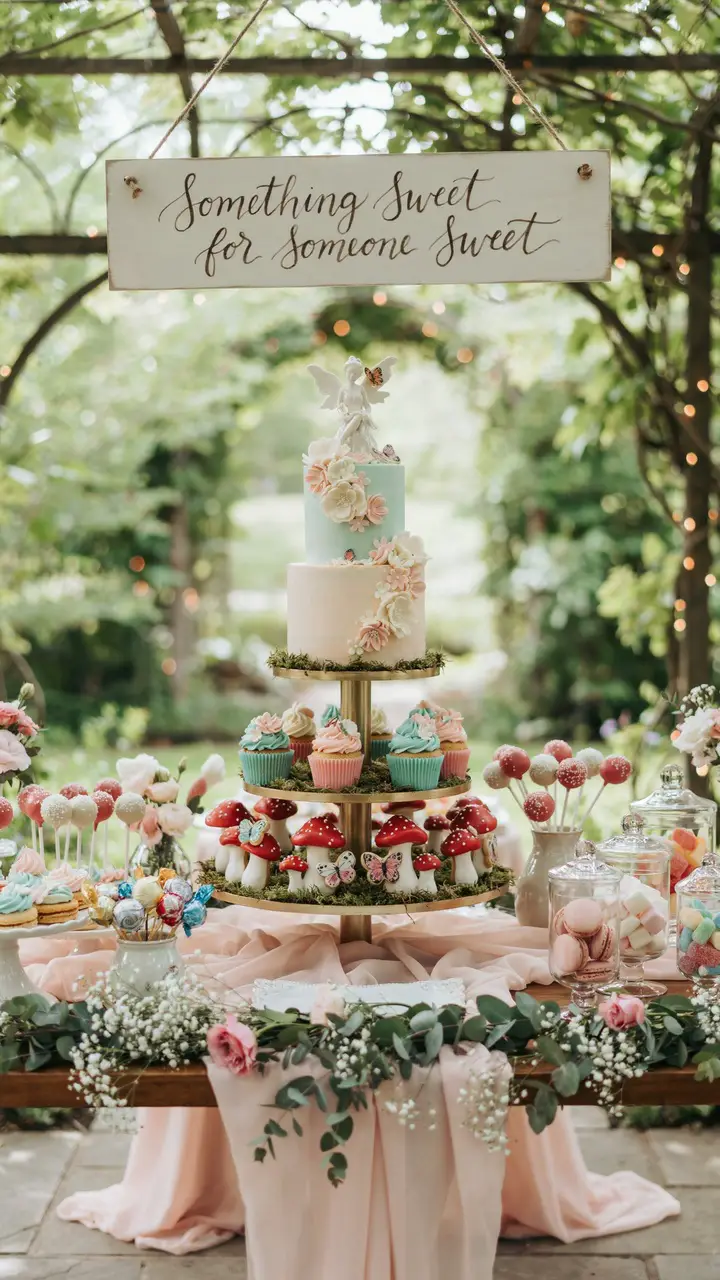 Enchanted Dessert Table Display