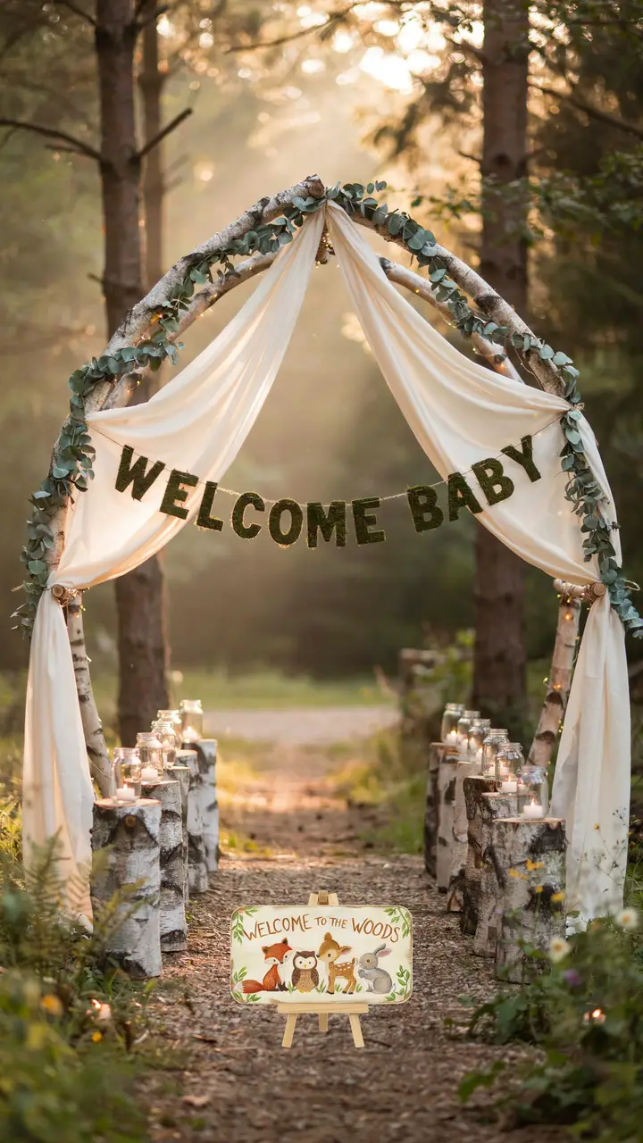 Enchanted Forest Entrance That Sets the Scene