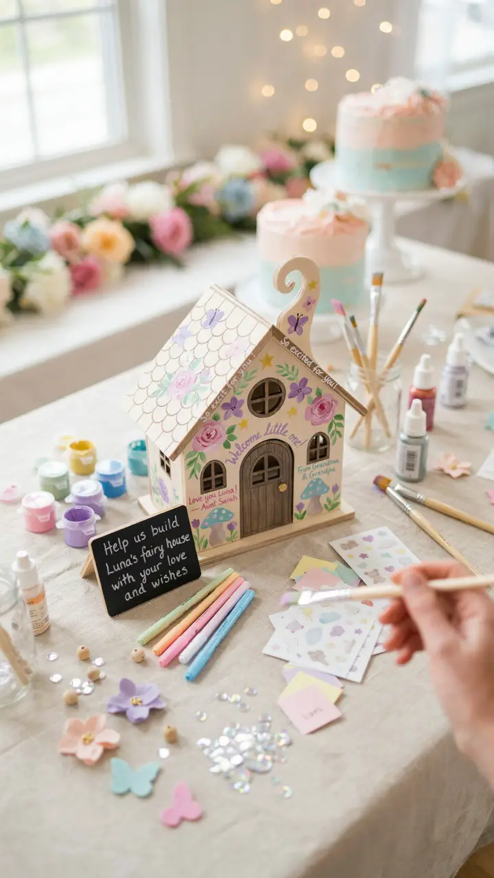 Fairy House Guest Book Alternative