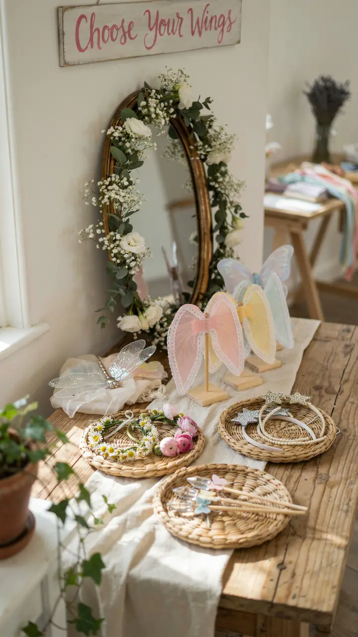 Fairy Wing Station for Guests