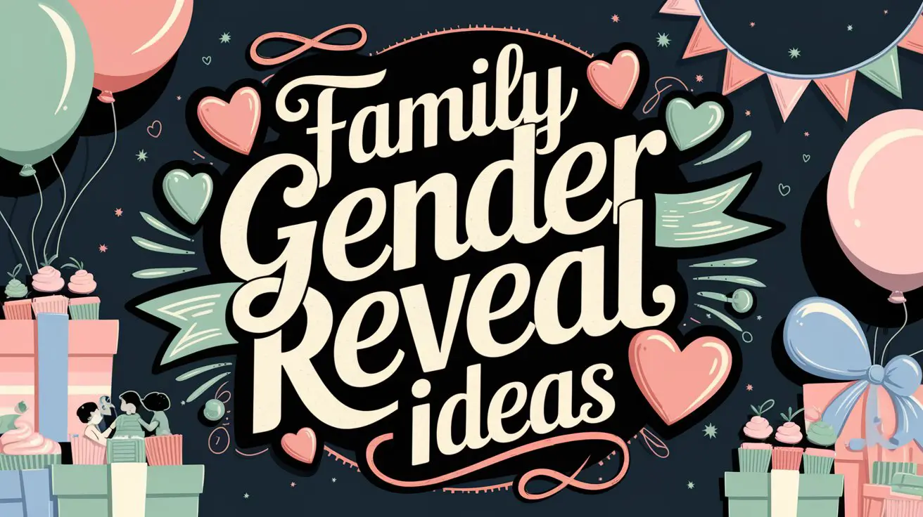 Family Gender Reveal Ideas