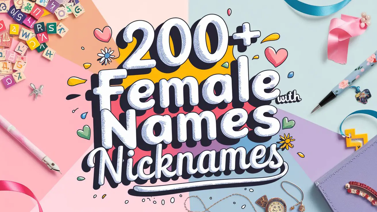 Female Names with Nicknames