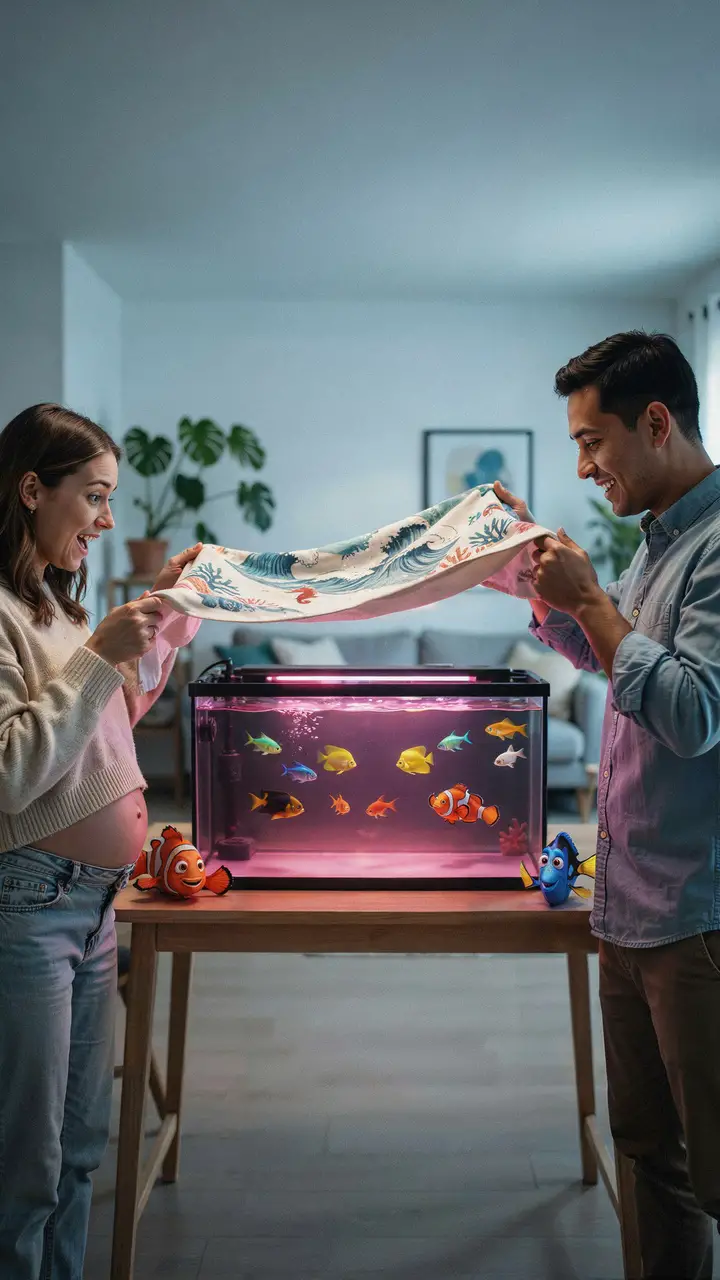 Finding Nemo Aquarium Reveal