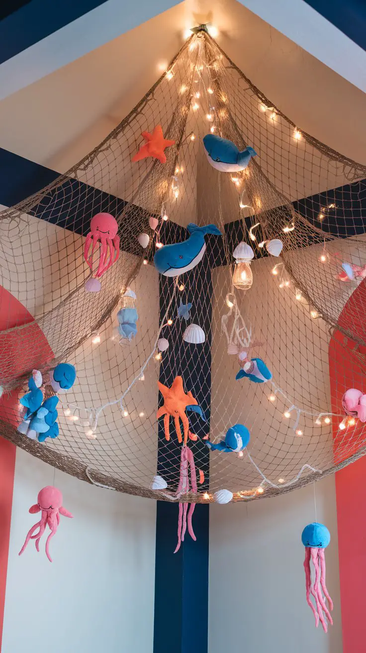 Fishing Net Wall Decor