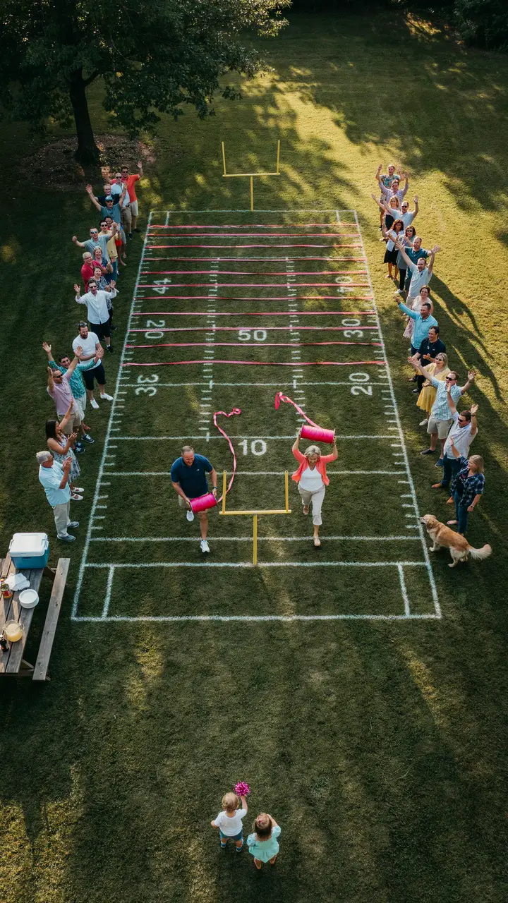 Football Field String Reveal