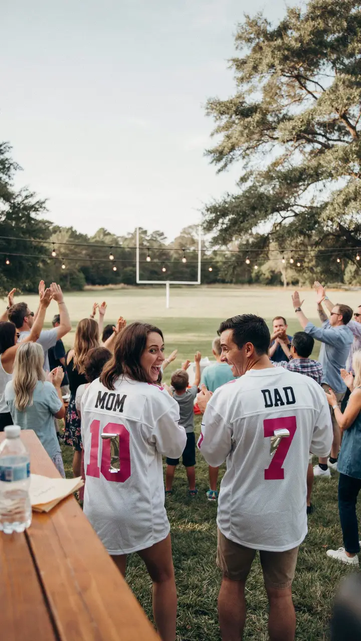 Football Jersey Number Reveal