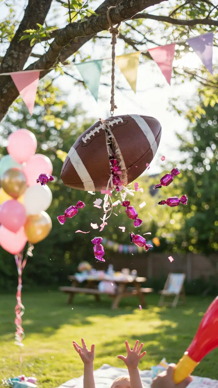 Football Piñata Surprise