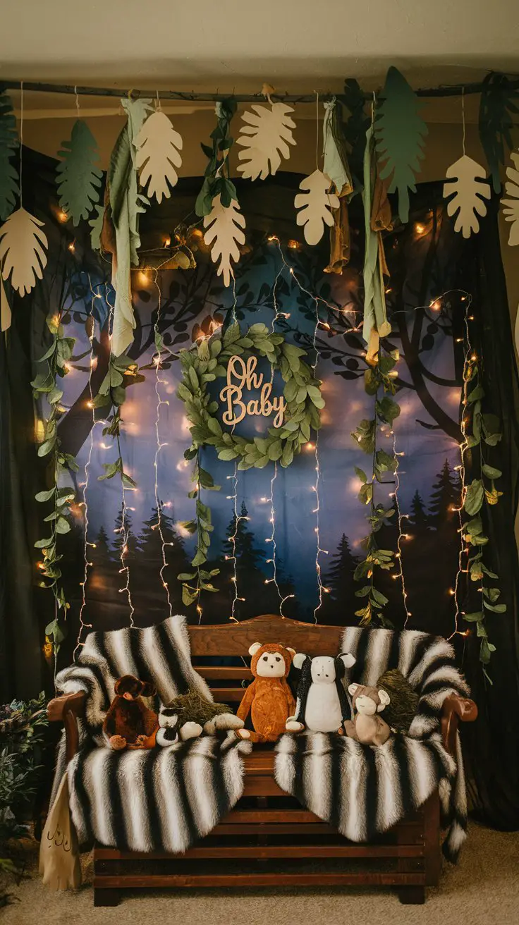 Forest Canopy Backdrop