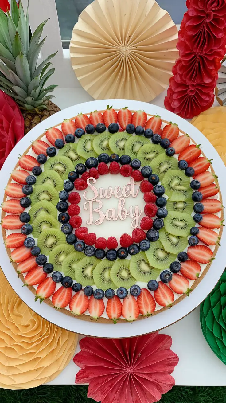 Fruit Pizza Platter