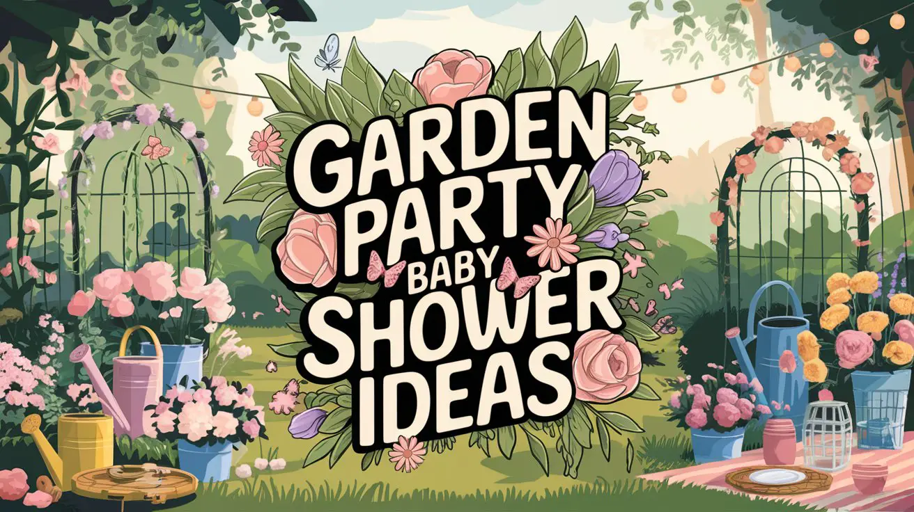 Garden Party Baby Shower Ideas