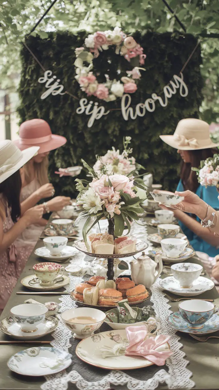 Garden Tea Party Theme