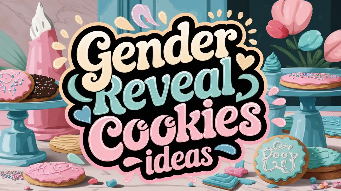 Gender Reveal Cookies Ideas