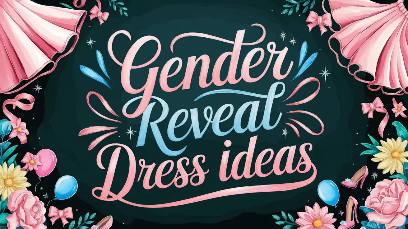 Gender Reveal Dress Ideas