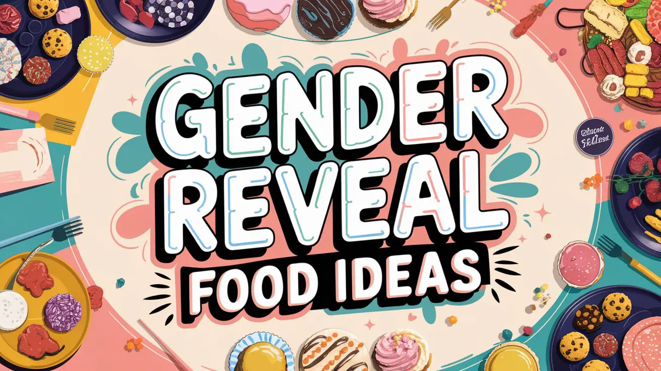 Gender Reveal Food Ideas