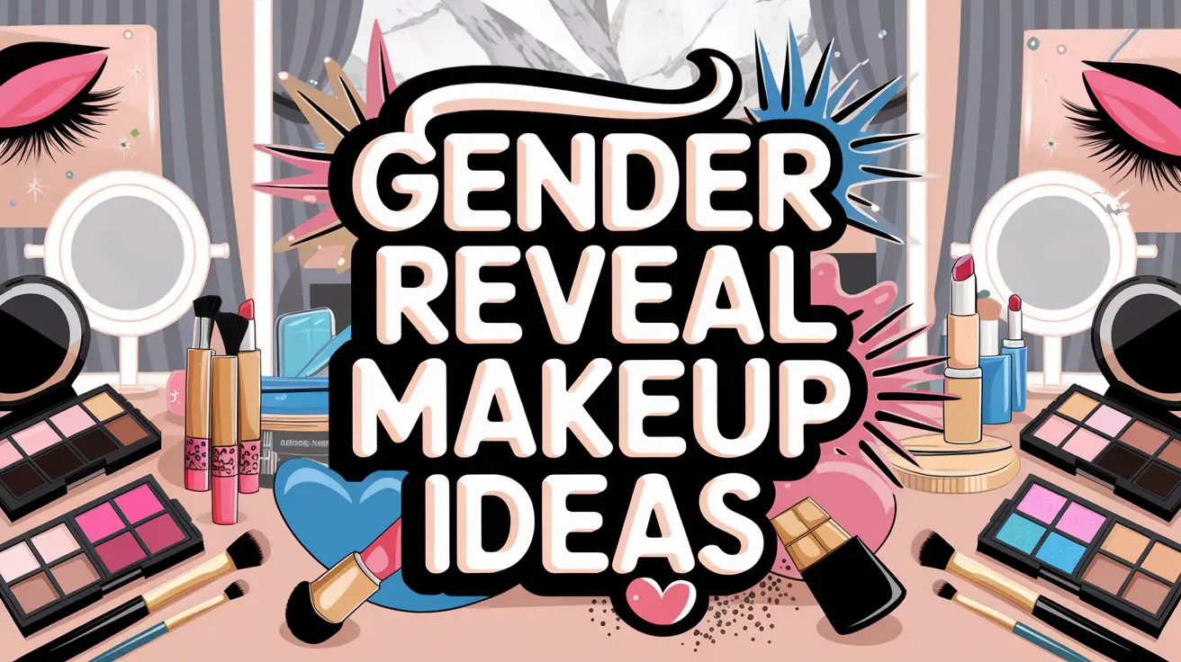 Gender Reveal Makeup Ideas