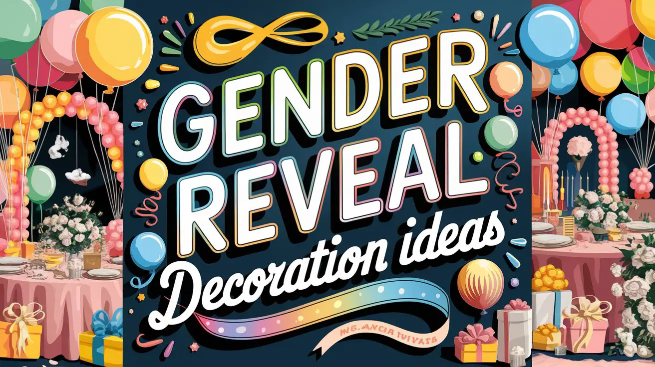 Gender Reveal Party Decoration Ideas