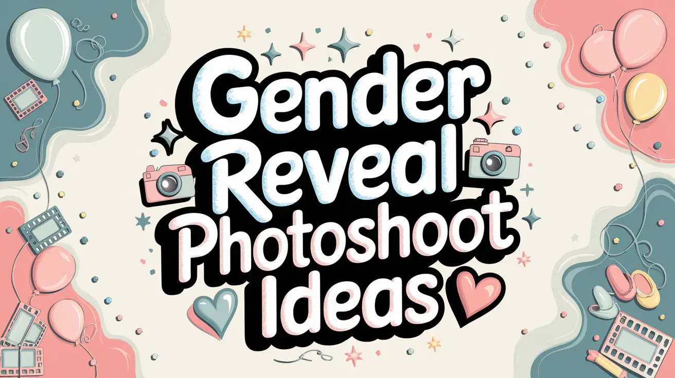 Gender Reveal Photoshoot Ideas