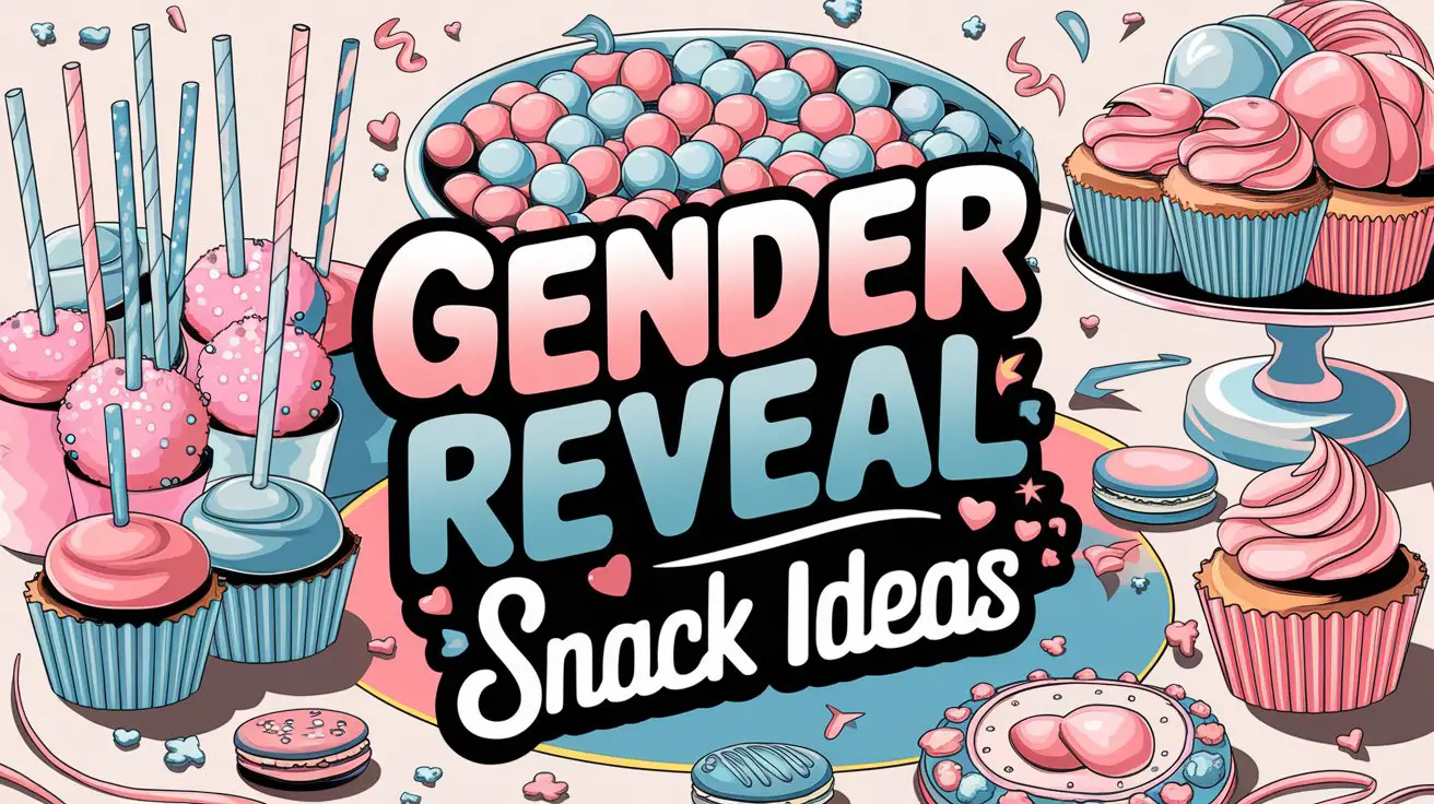 Gender Reveal Snack Ideas