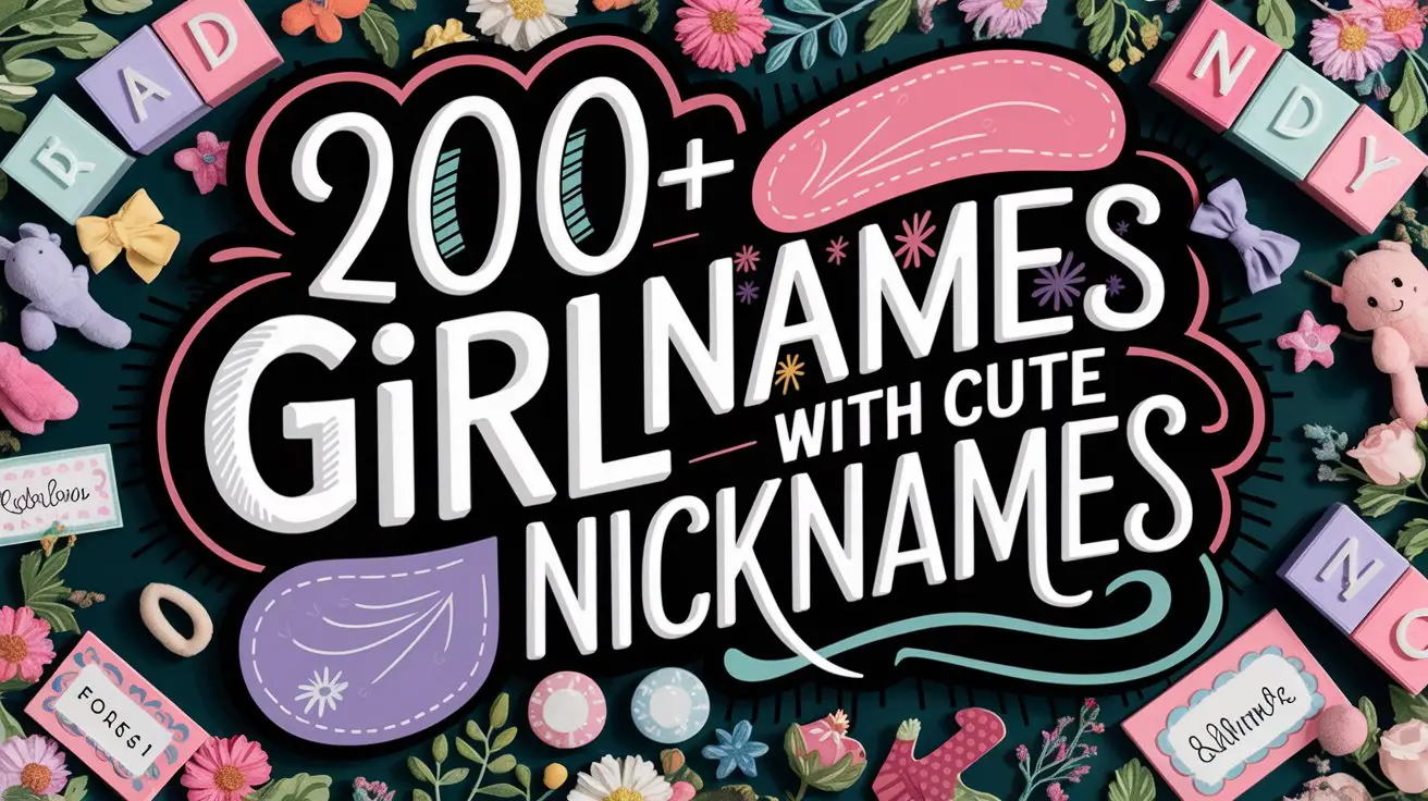 Girl Names with Cute Nicknames