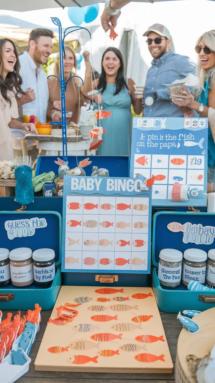 “Gone Fishin'” Baby Shower Games