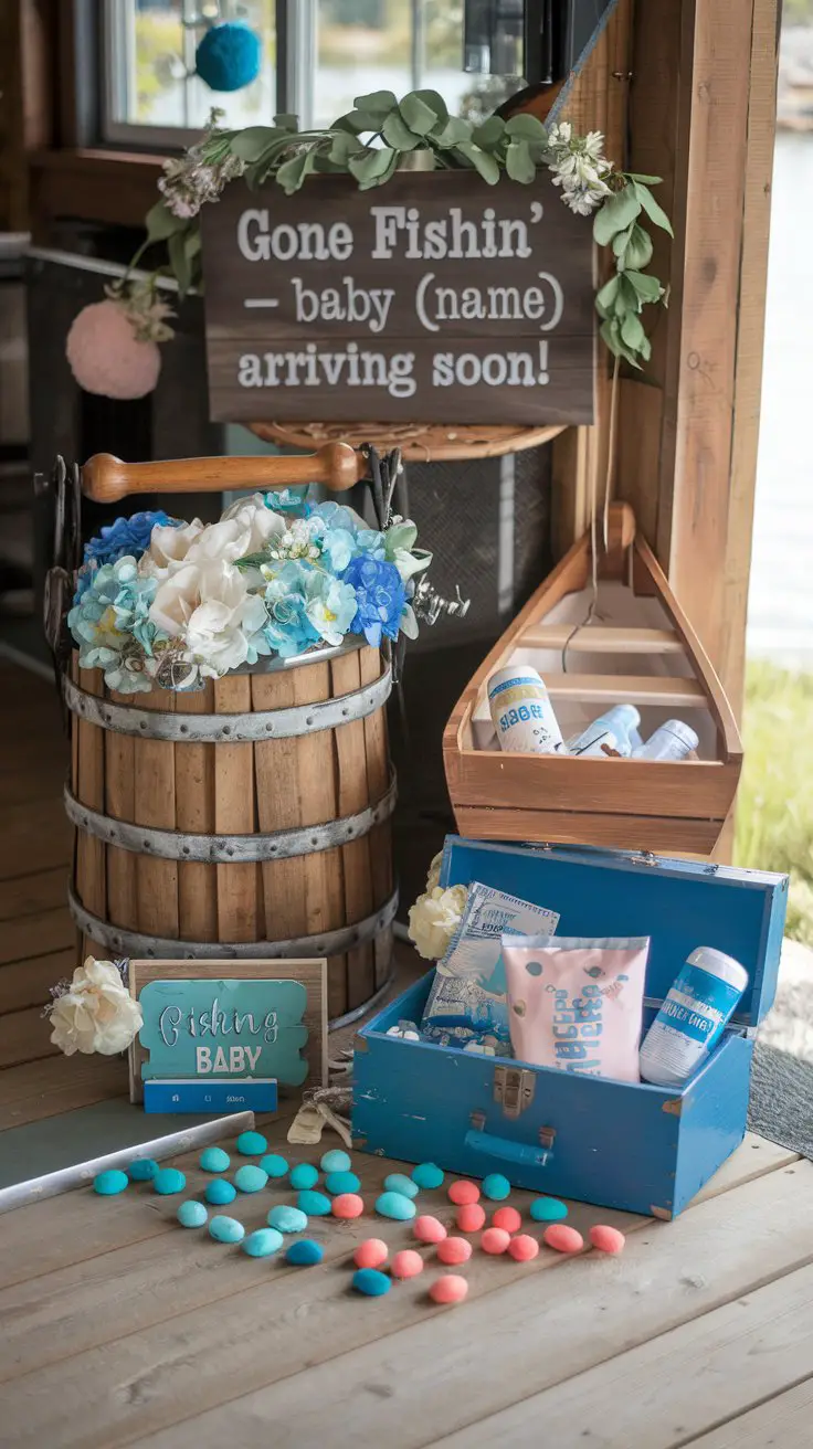 Gone Fishin’ Welcome Display