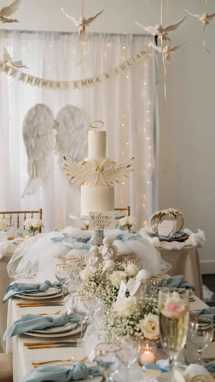 Guardian Angel Shower Theme