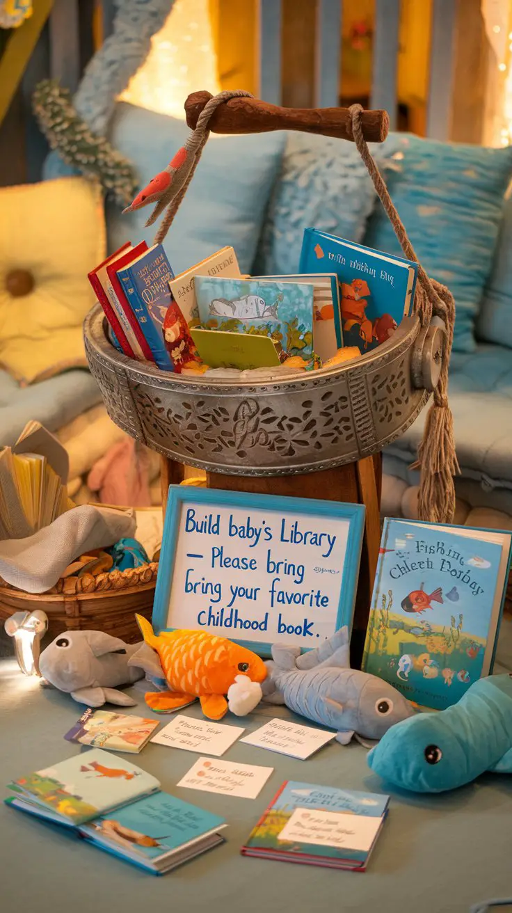 “Hooked on Books” Library Building