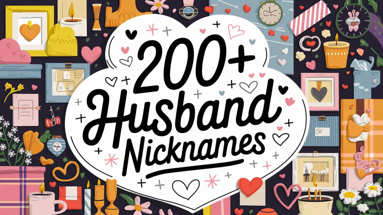 Husband Nicknames