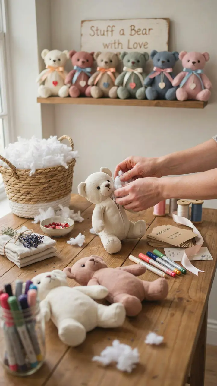 Interactive “Build a Bear” Station