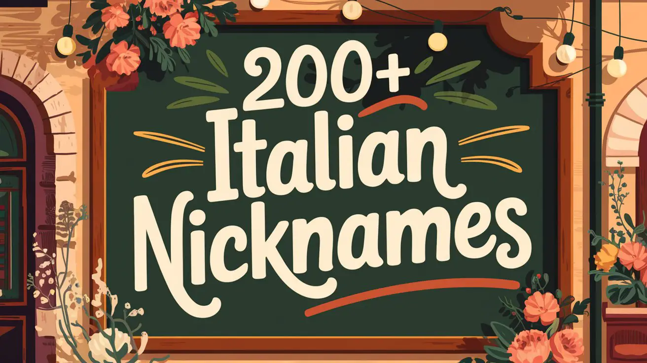 Italian Nicknames