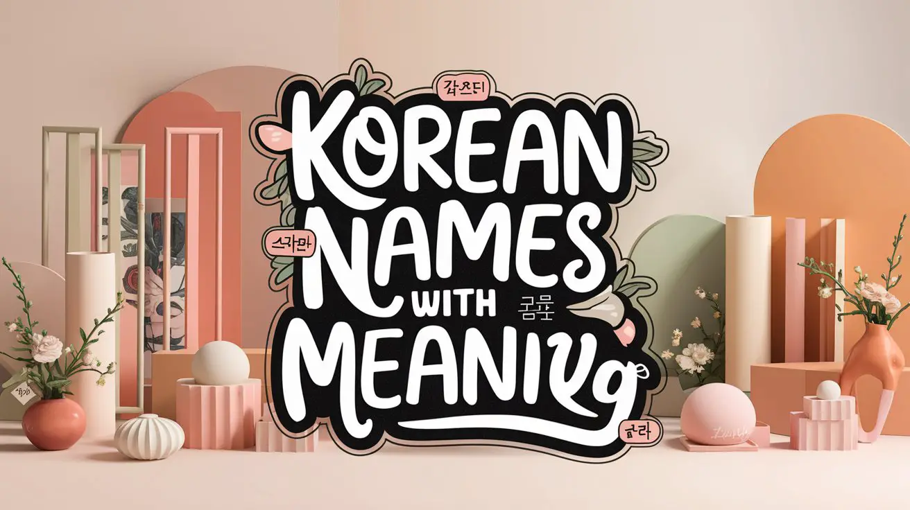 Korean Names with Meaning