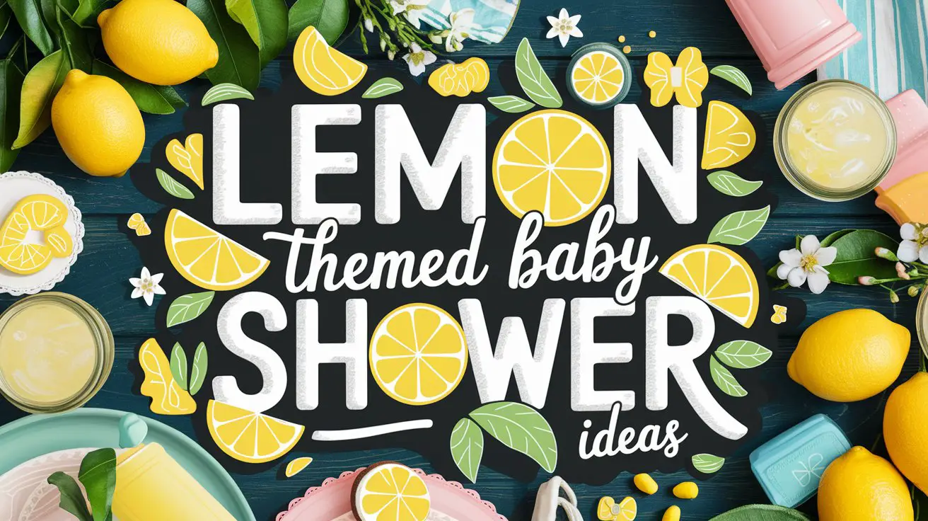 Lemon Themed Baby Shower Ideas