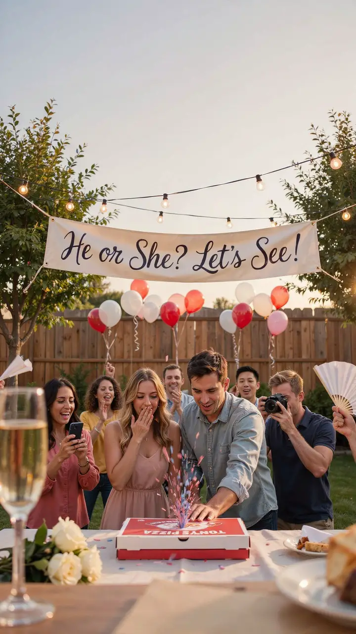 “Little Slice on the Way” Gender Reveal
