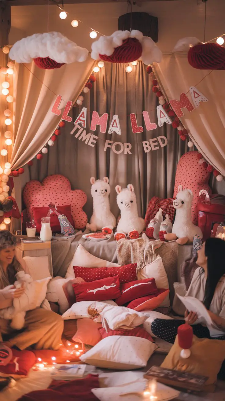 Llama Llama Red Pajama Cozy Sleepover Theme