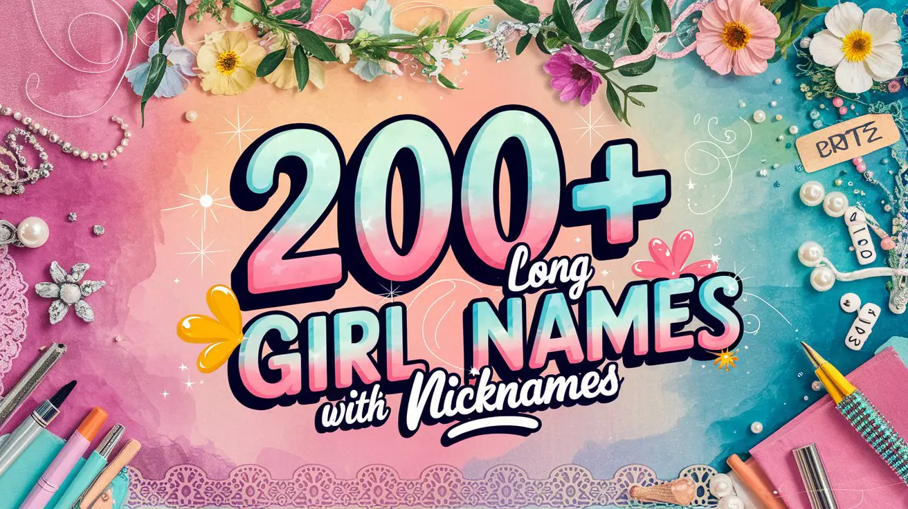 Long Girl Names with Nicknames