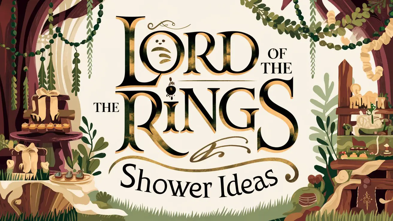 Lord of the Rings Baby Shower Ideas