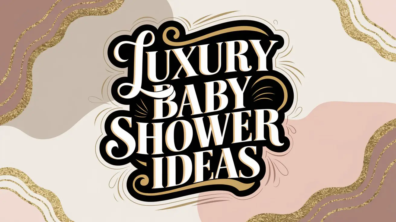 Luxury Baby Shower Ideas