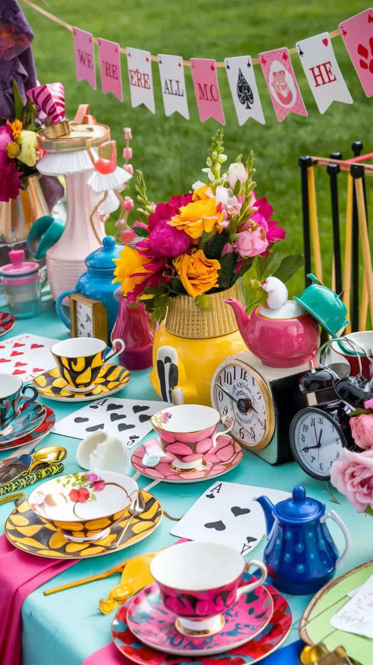 Mad Hatter Whimsical Tea Party