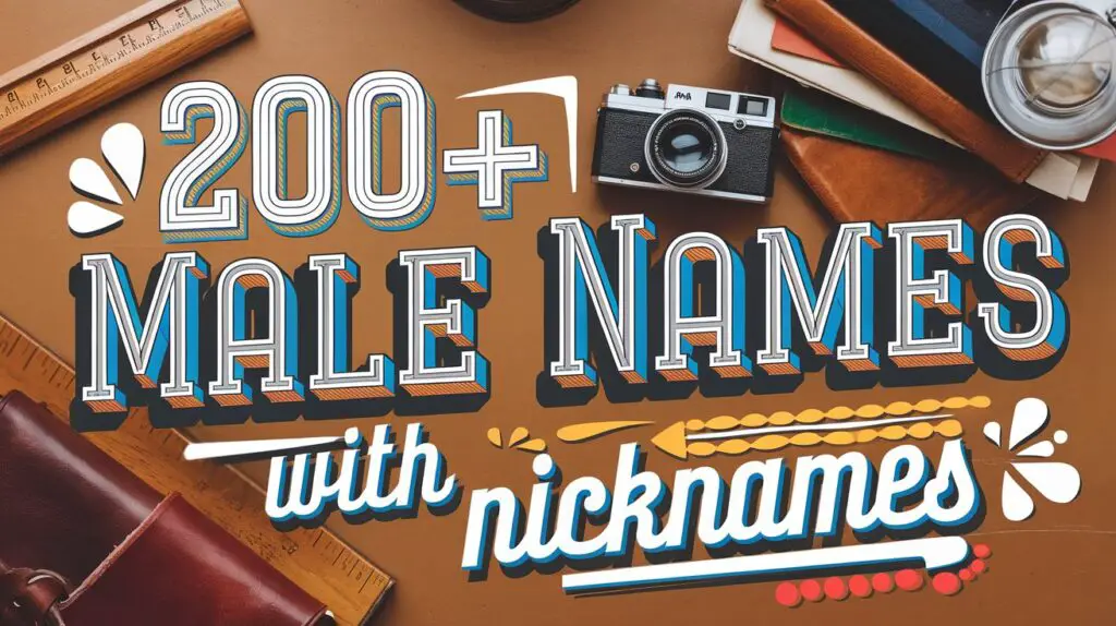 Male Names with Nicknames (200+ Perfect Boy Names and Their Short Forms)