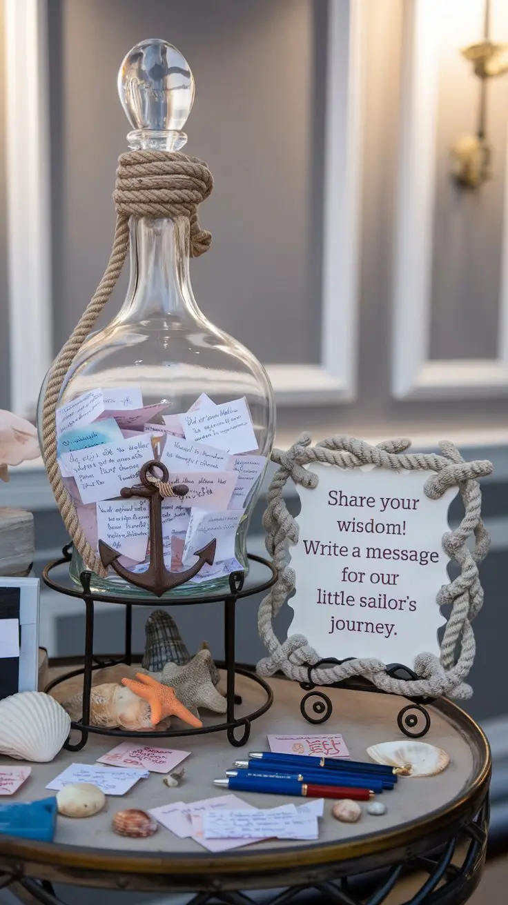 Message in a Bottle Guest Book